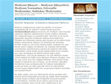 Tablet Screenshot of medyumsikayet.org